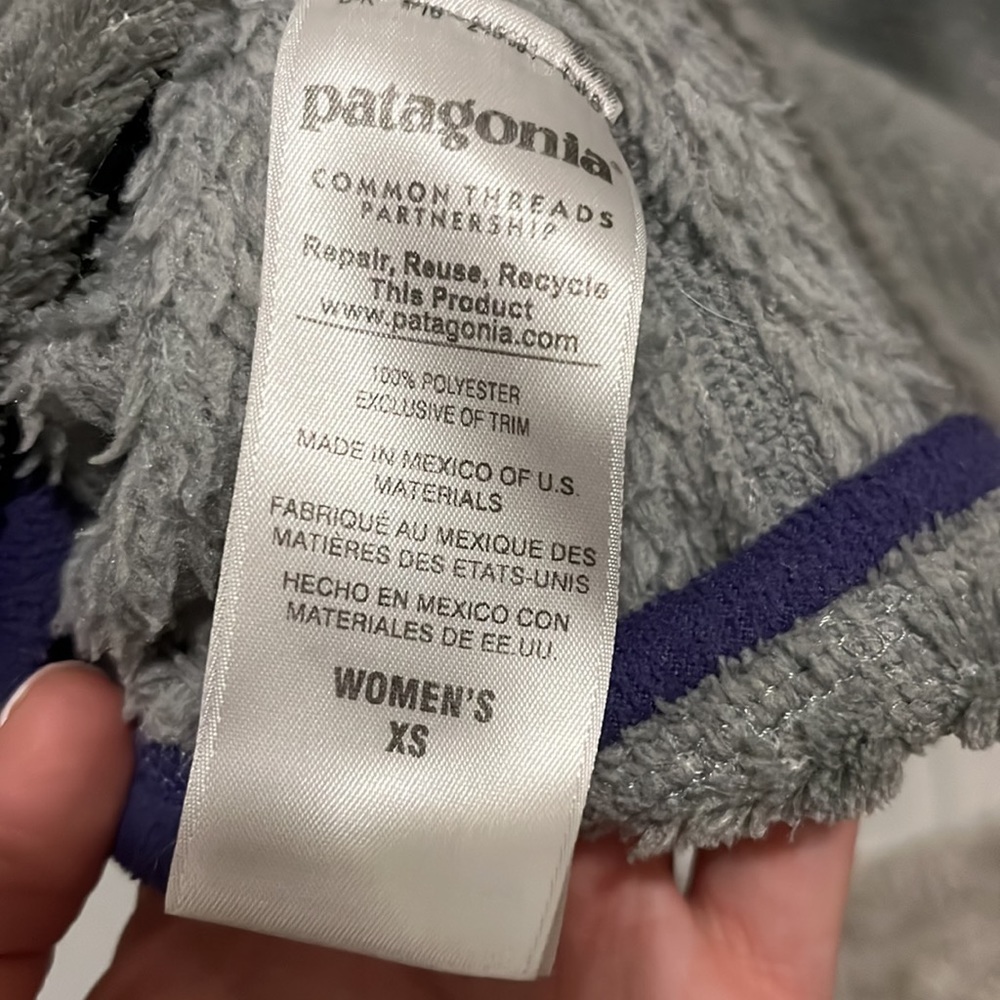 Womens XS Patagonia Re-Tool Snap T fleece pull over - Picture 9 of 10
